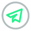 Telegram Support Icon